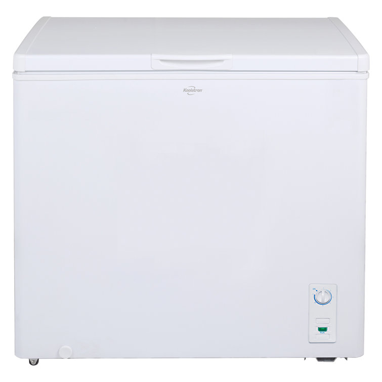 Koolatron Large Chest Freezer 7.0 cu ft (195L) White, Manual Defrost